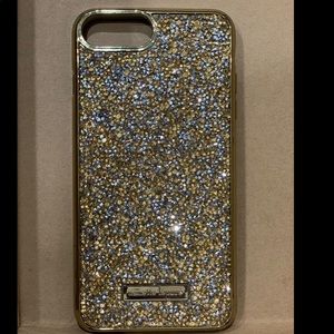 Nanette Lepore gold & silver iPhone 7 Plus case